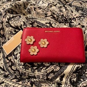 Pink Michael Kors wallet